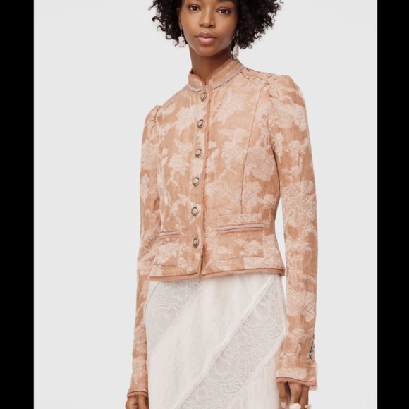 NWT Zara Limited Edition Jacquard Jacket - Picture 7 of 16